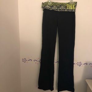 Victoria Secret Pink Straight Paint Legging Studed